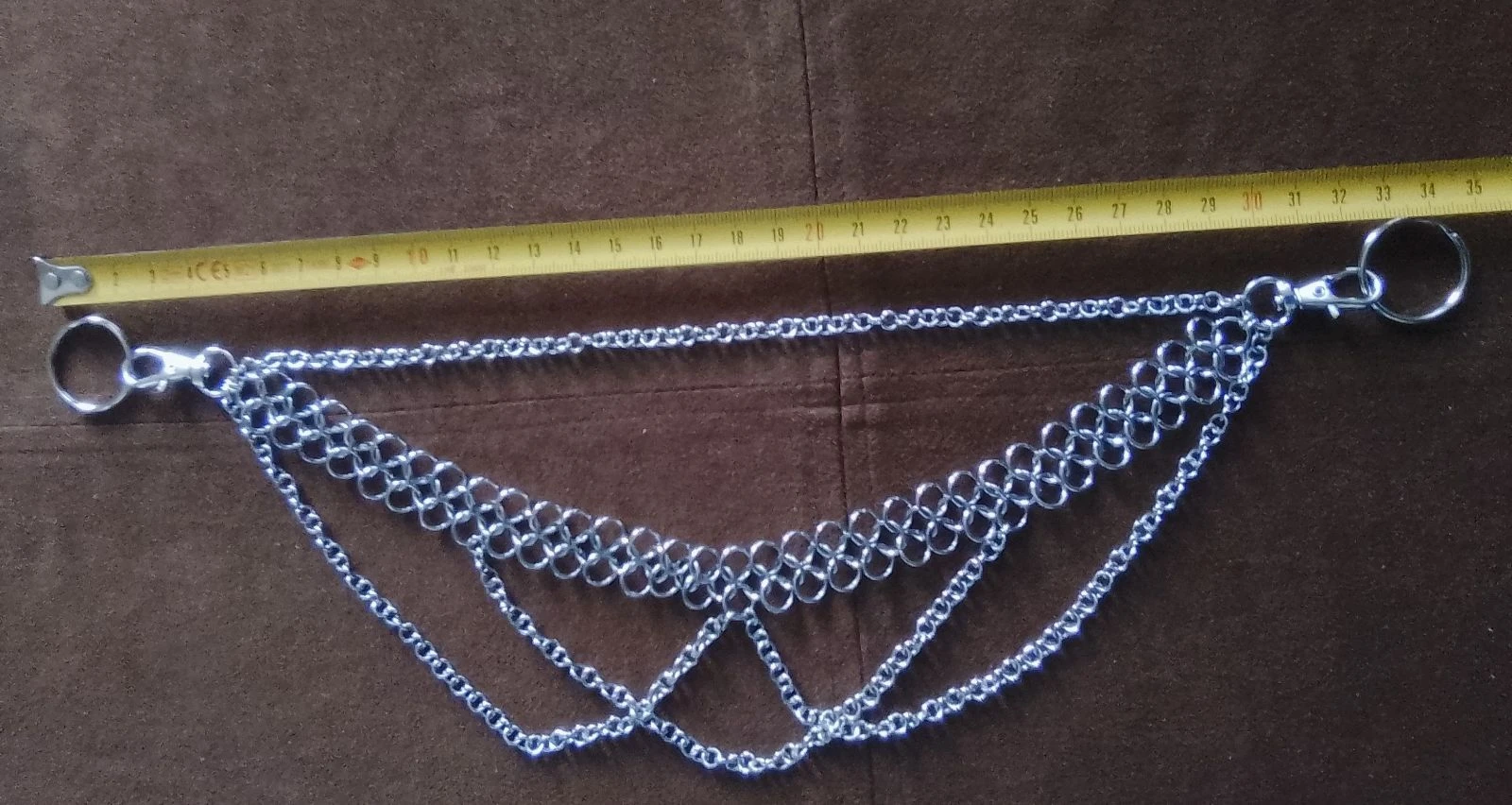 1 Bijou de pantalon et/ou de sac chainmail européen  – photo 6